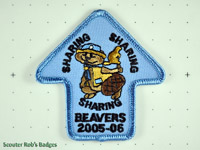 Click to enlarge 2005-06 Beavers Sharing Sharing Sharing